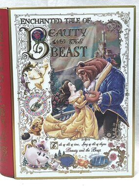 Tokyo Disney Resort 2020 Beauty & The Beast Book Chocolate Can Box